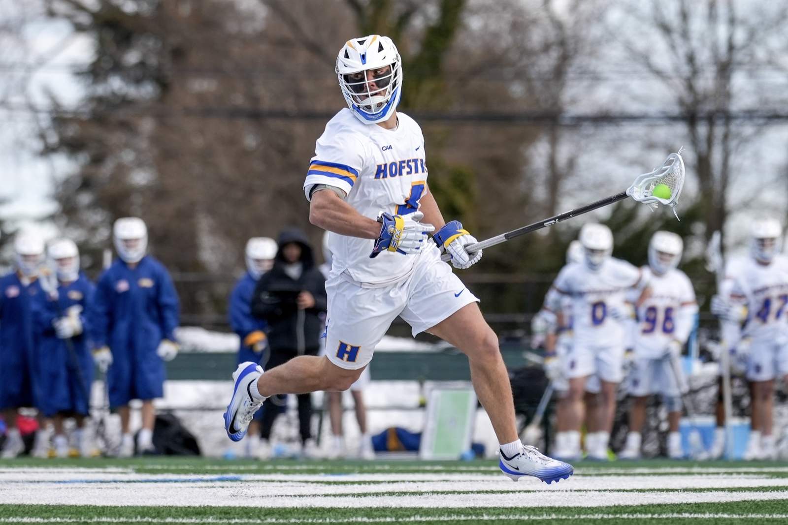 Group lacrosse drill led by D1 athlete Aaron Siebold
